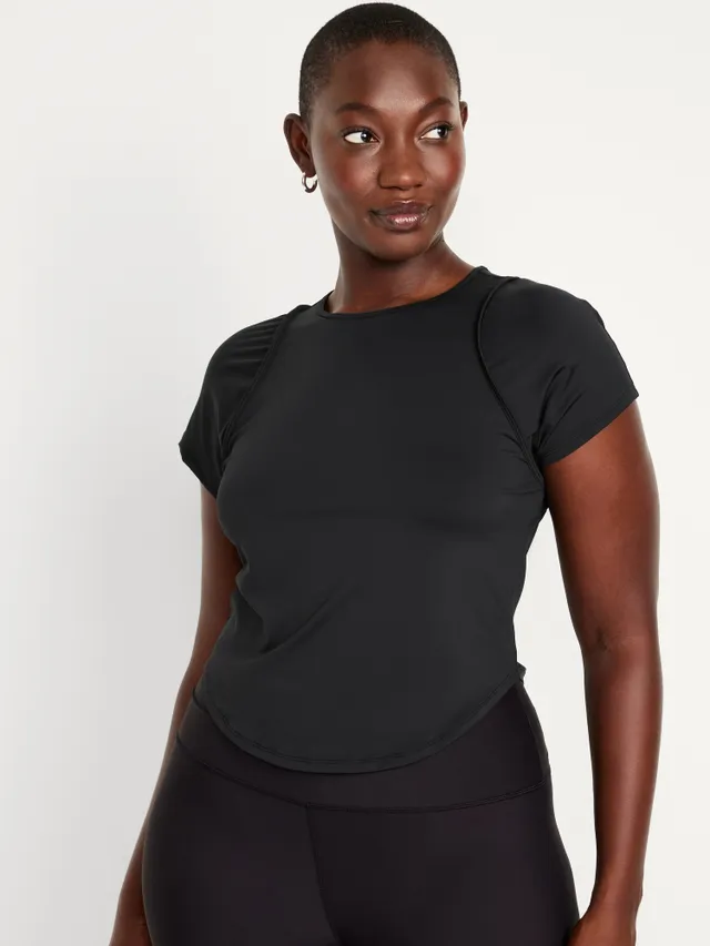 Old Navy FlowForm Cropped Racerback Top for Women