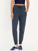 High-Waisted Dynamic Fleece Joggers