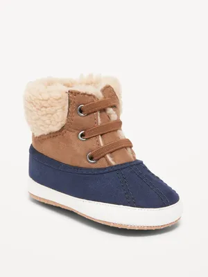 Faux-Suede Duck Boots for Baby