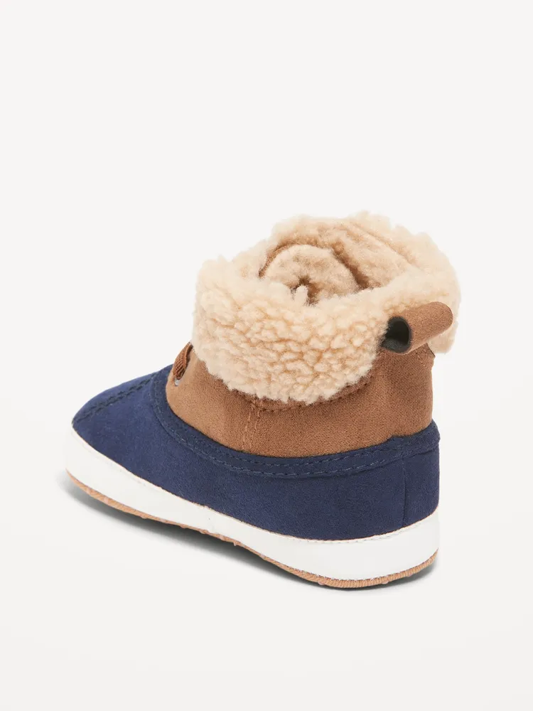 Faux-Suede Duck Boots for Baby