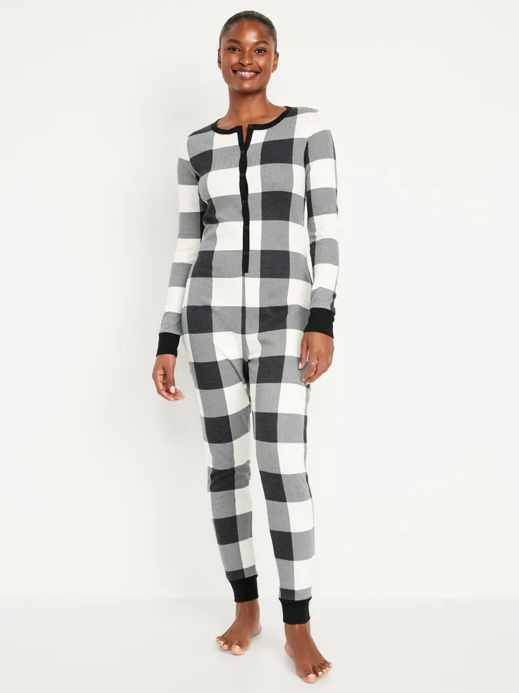 Old Navy Thermal-Knit Pajama One-Piece