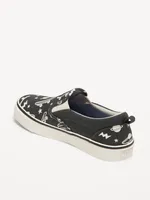 Canvas Slip-On Sneakers for