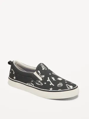 Canvas Slip-On Sneakers for