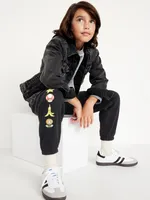Gender-Neutral Licensed Graphic Jogger Sweatpants for Kids