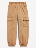 Twill Cargo Jogger Pants for Girls