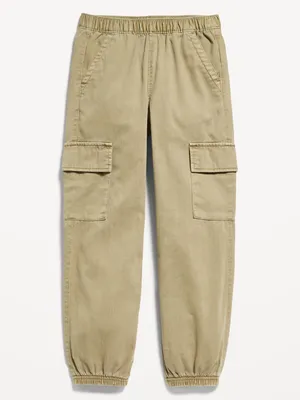 Twill Cargo Jogger Pants for Girls