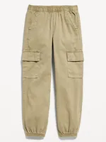 Twill Cargo Jogger Pants for Girls