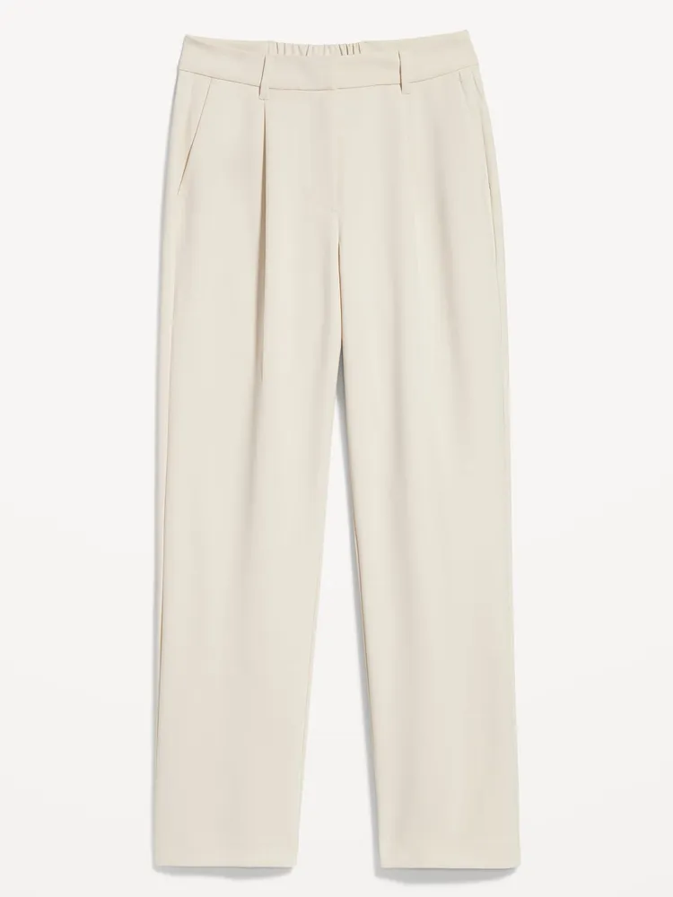 Extra High-Waisted Taylor Wide-Leg Trouser Pants