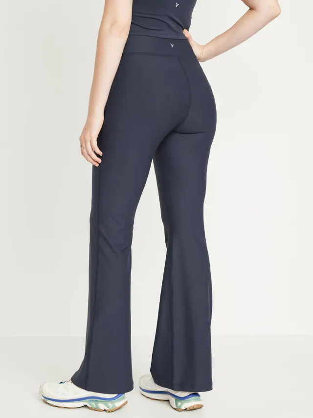 Old Navy - Extra High-Waisted PowerChill Super-Flare Pants for Women blue