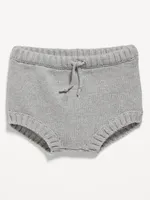 Sweater-Knit Organic-Cotton Bloomer Shorts for Baby