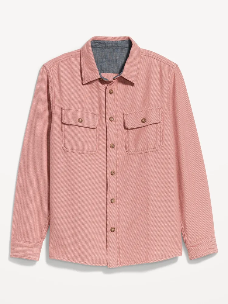 Loose Fit Pocket Shirt