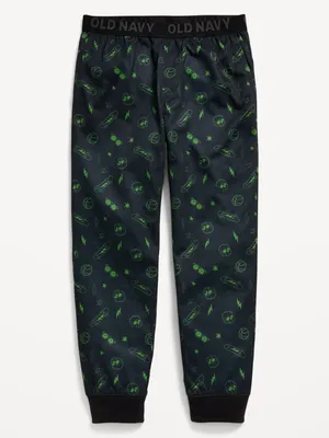 Old Navy Printed Micro Fleece Pajama Jogger Pants for Boys