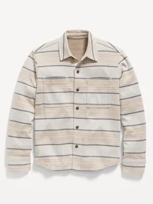 Striped Cozy-Knit Pocket Shirt for Boys