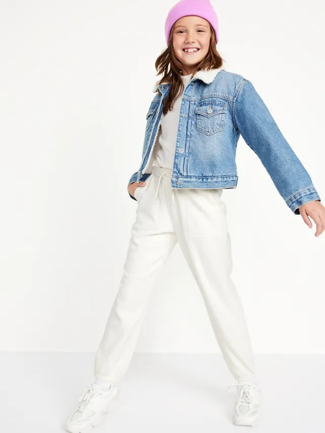 Old Navy High-Waisted Microfleece Jogger Sweatpants for Girls