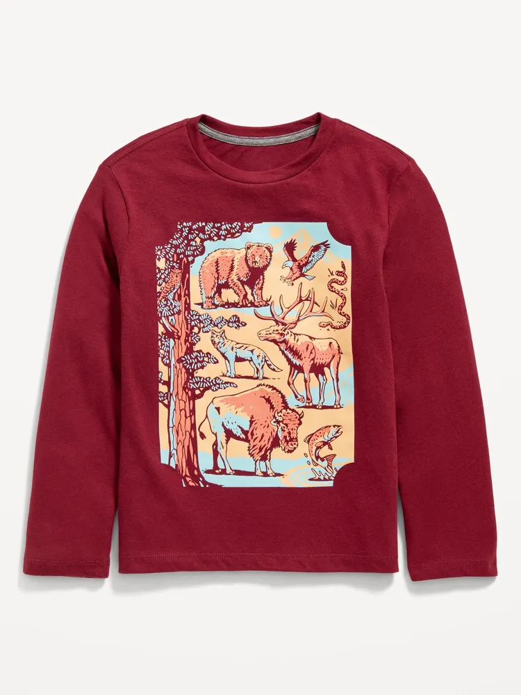 Old Navy Long-Sleeve Graphic T-Shirt for Boys