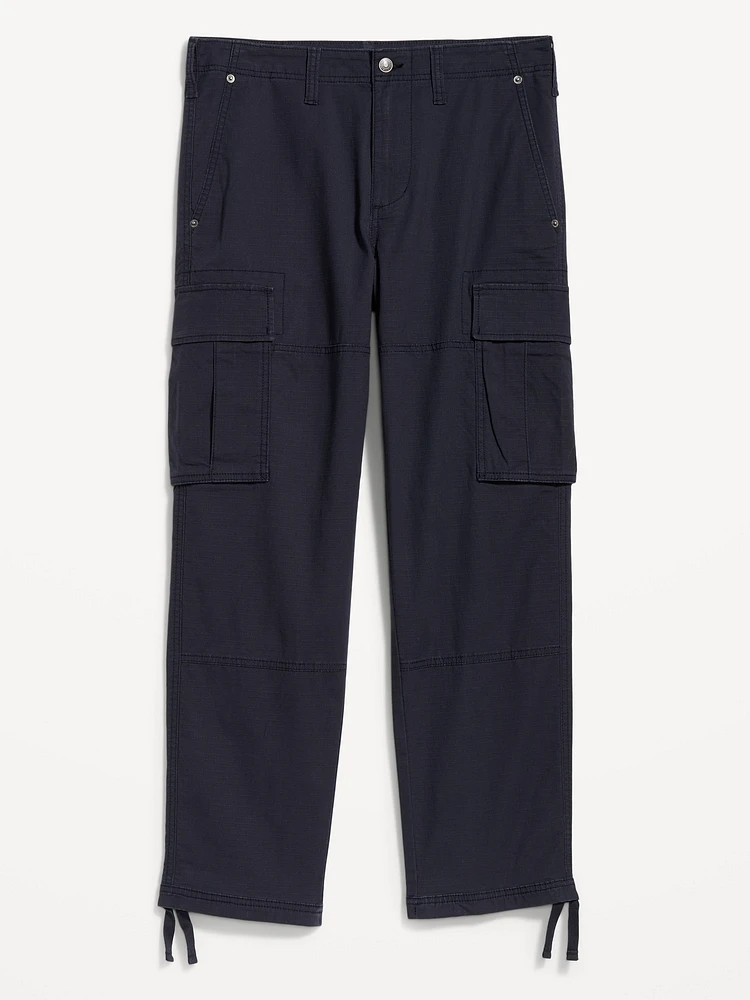 Loose Taper Cargo Ripstop Pants