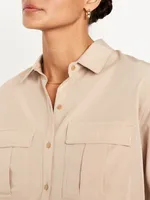 Button-Down Utility Shirt