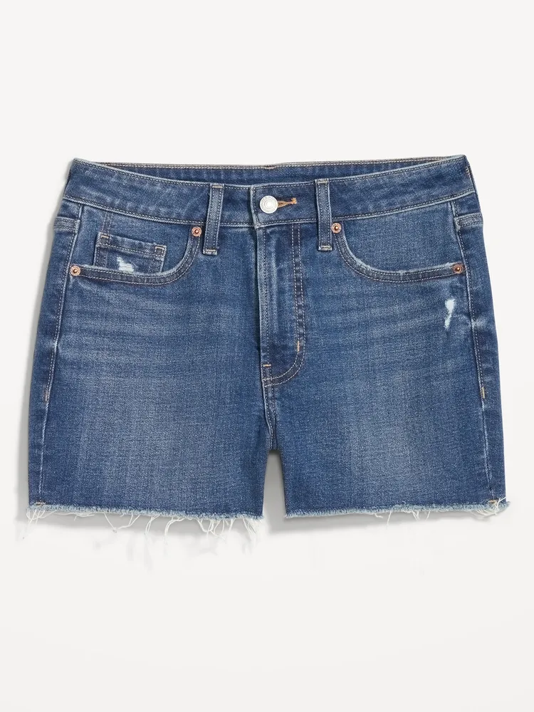 High-Waisted OG Jean Shorts -- 3-inch inseam