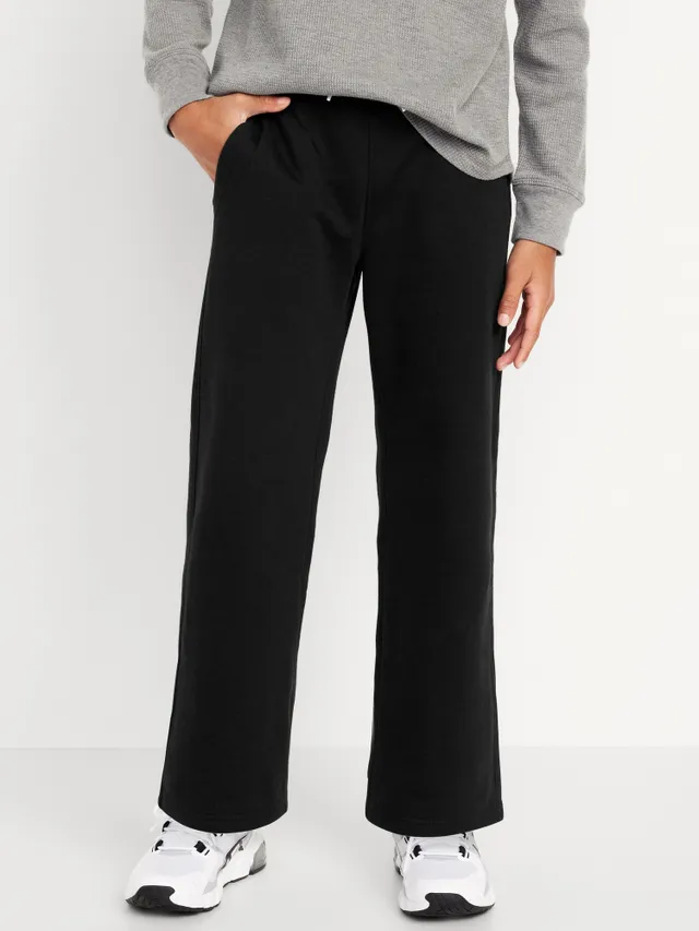 ASOS DESIGN wide leg smart trousers in black