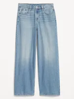 Mid-Rise Baggy Wide-Leg Jeans