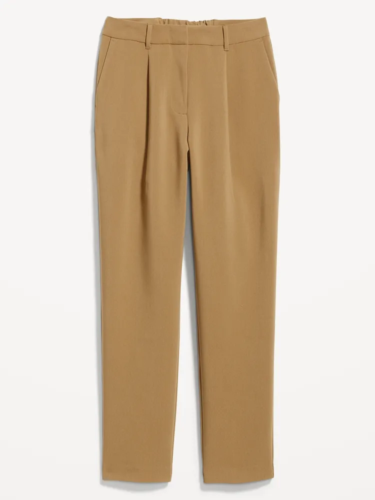 Extra High-Waisted Taylor Trouser Straight Pants