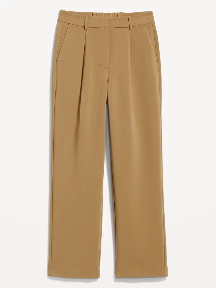 Extra High-Waisted Taylor Wide-Leg Trouser Pants