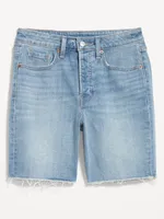 High-Waisted OG Button-Fly Shorts -- 7-inch inseam