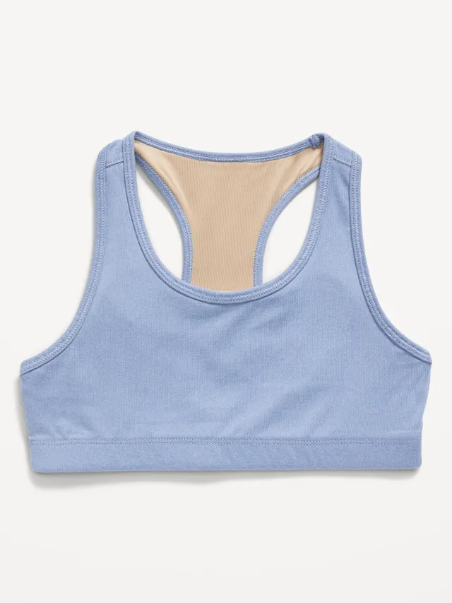 Dunnes Stores  Blue-antique Non Wired Seamfree Sports Bra