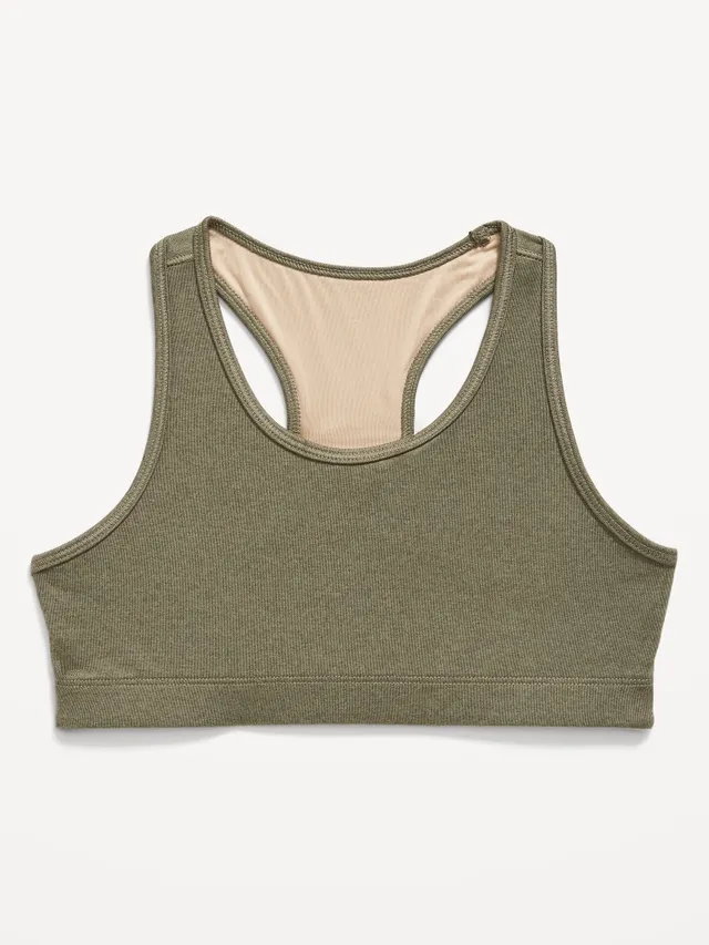 Old Navy PowerPress Racerback Sports Bra for Girls