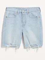 High-Waisted OG Button-Fly Shorts -- 7-inch inseam