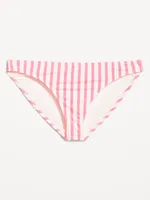 Low-Rise Classic Bikini Swim Bottoms