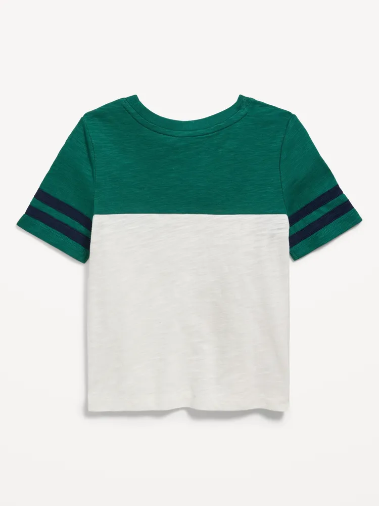 Striped Pocket T-Shirt for Toddler Boys