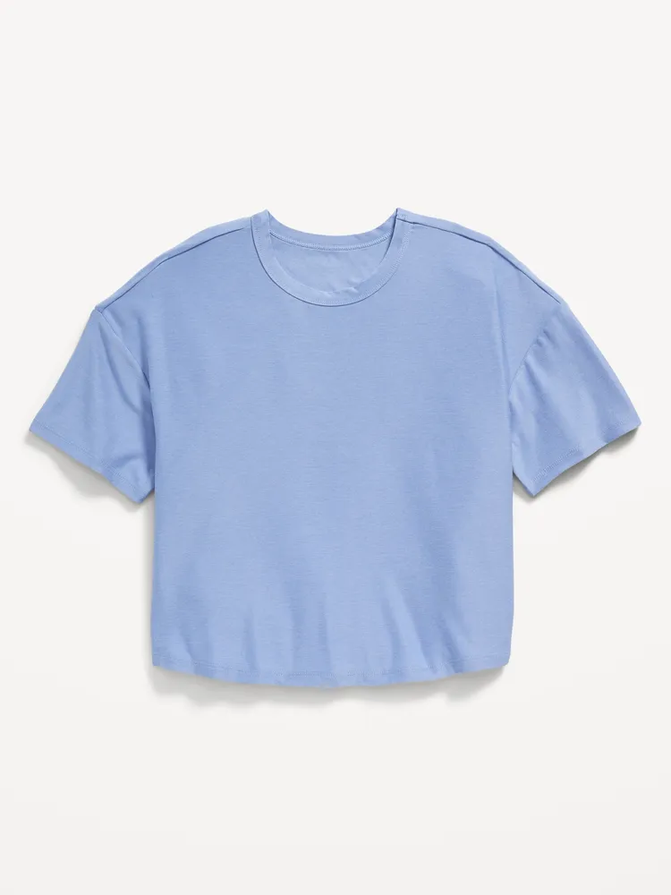 CloudMotion Cropped T-Shirt for Girls