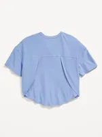 CloudMotion Cropped T-Shirt for Girls