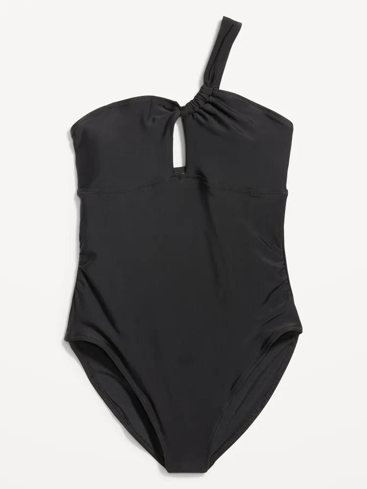 One-Shoulder Cutout Swimsuit