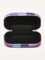 Kikkerland® Plaid Travel Case