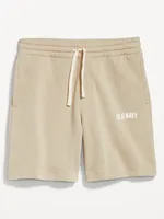 Fleece Logo Shorts for Men -- 7-inch inseam