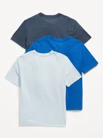 Softest Crew-Neck T-Shirt 3-Pack for Boys