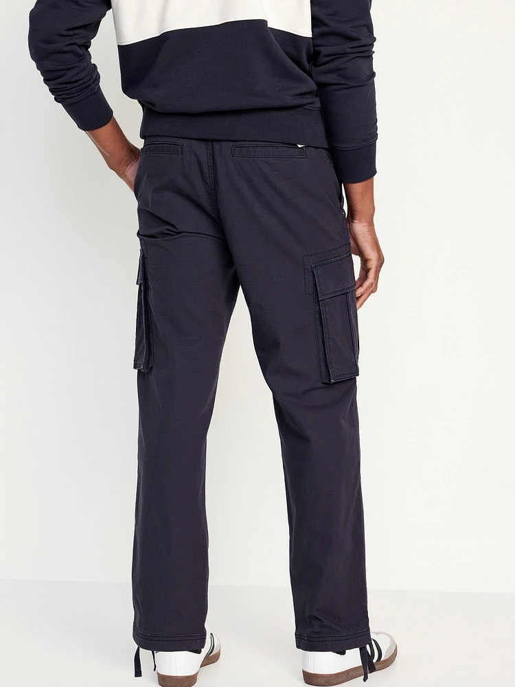 Loose Taper Cargo Ripstop Pants