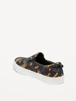 Canvas Slip-On Sneakers for