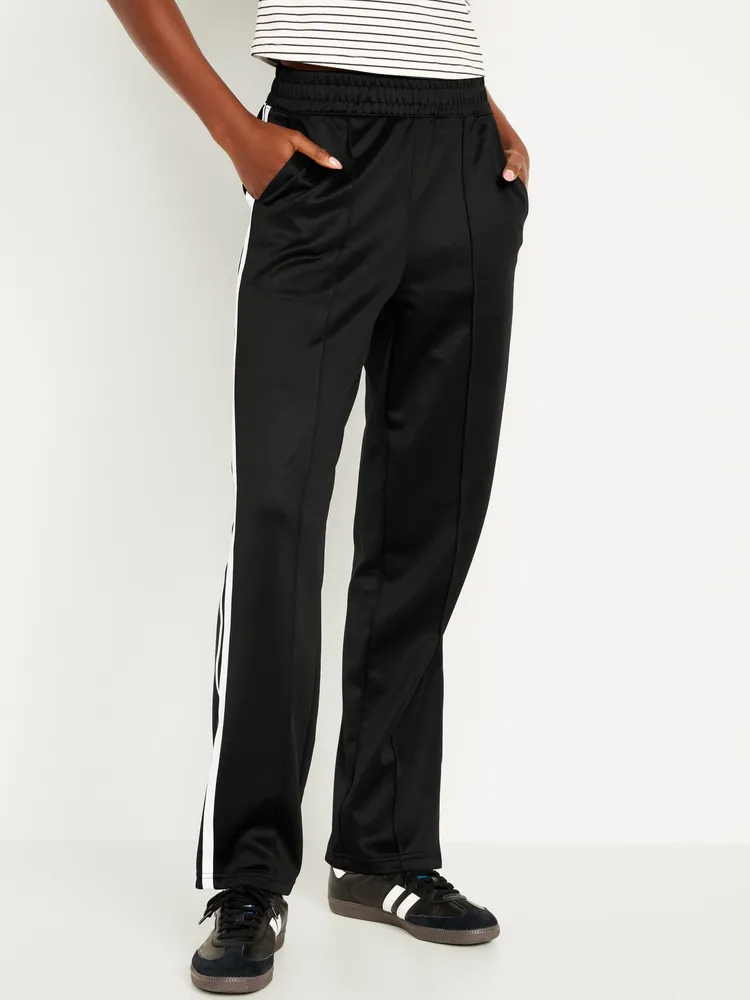 High-Waisted Brushed PowerSoft Track Pants