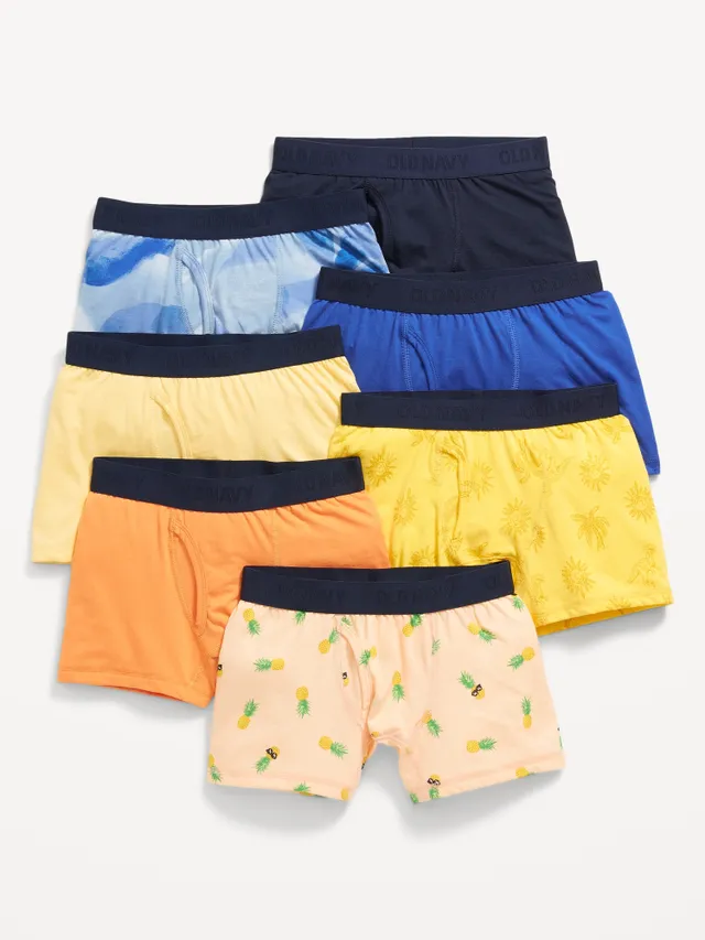 Printed Brief Underwear 7-Pack for Boys