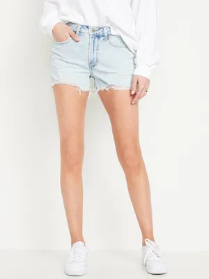 High-Waisted OG Jean Shorts -- 3-inch inseam