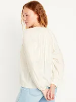 Textured Dobby Top