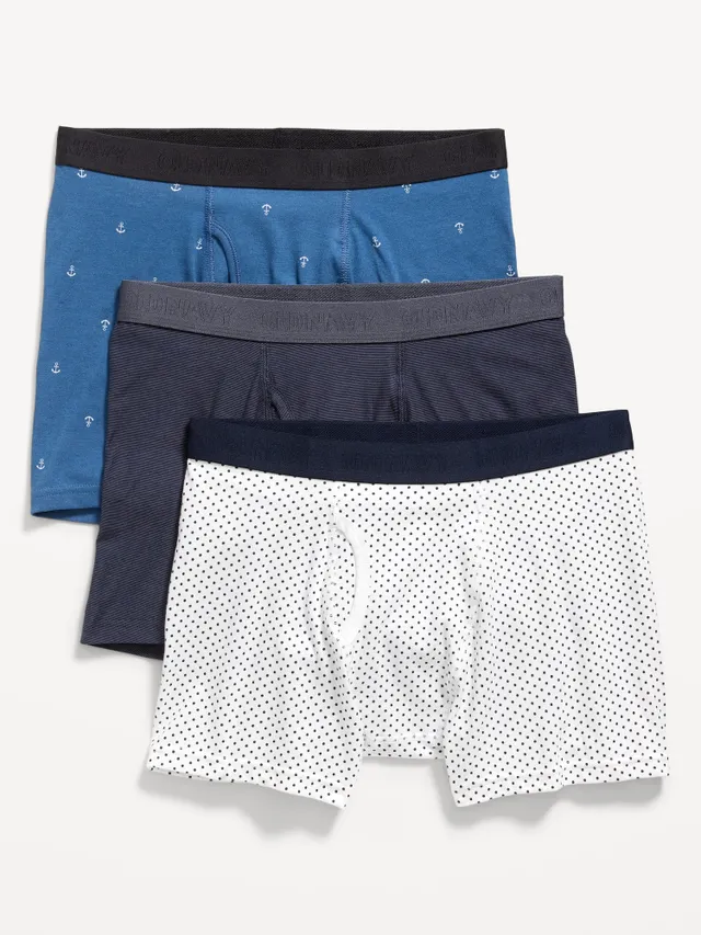 Printed Boxer Briefs for Men -- 6.25-inch inseam