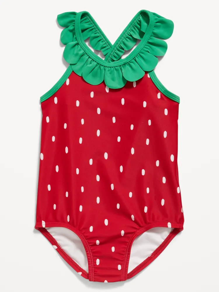 Printed Swimsuit for Toddler Girls