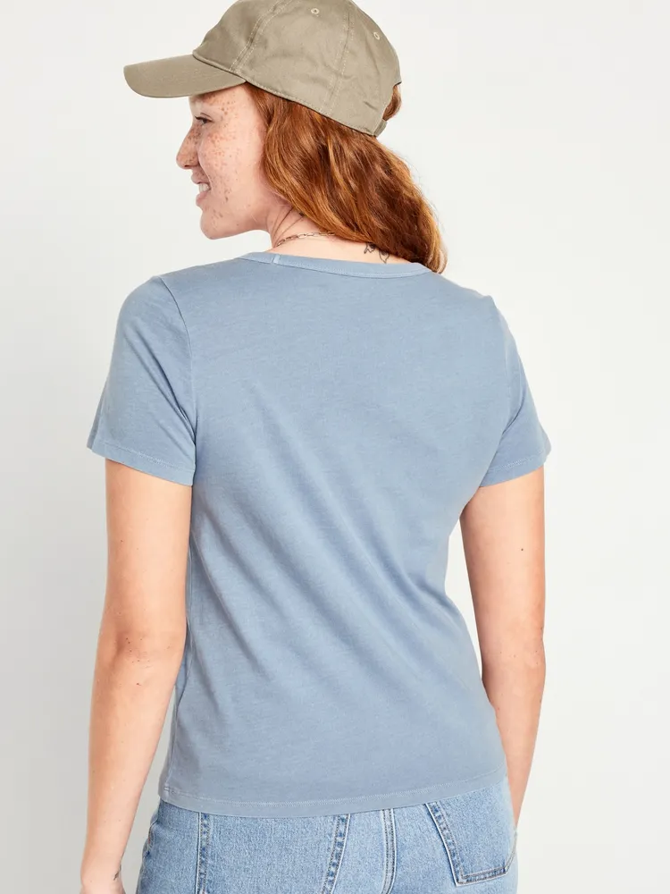 EveryWear Long-Sleeve V-Neck T-Shirt