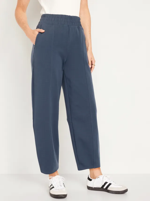 Old Navy High-Waisted Dynamic Fleece Barrel-Leg Sweatpants for Women