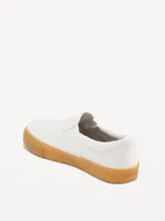 Canvas Slip-On Sneakers for