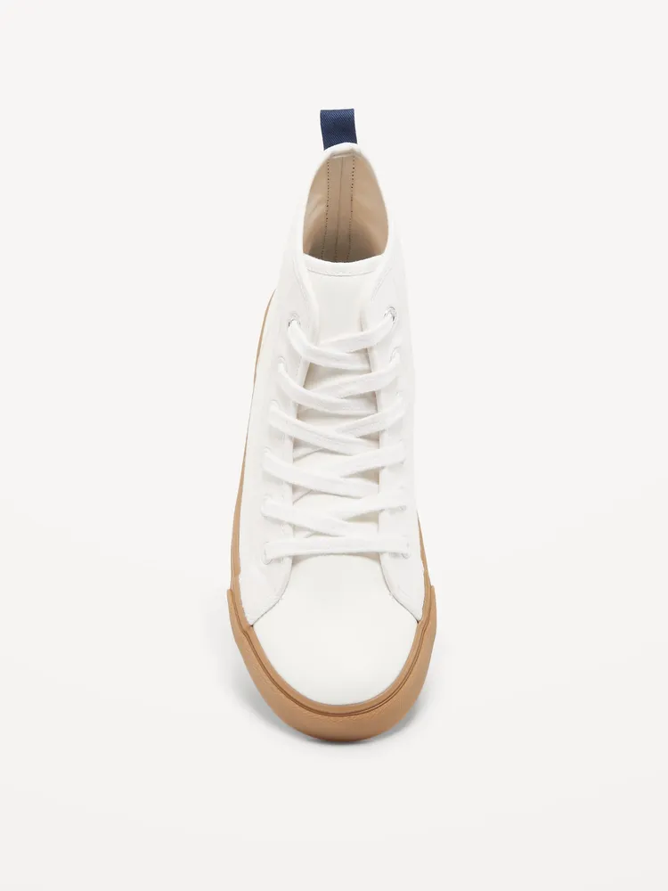 Gender-Neutral Canvas High-Top Sneakers for Kids